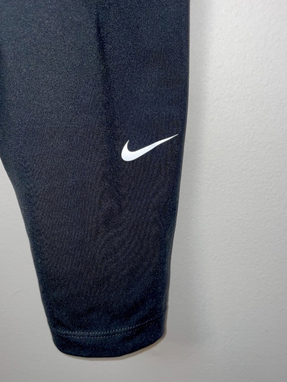 Nike Dri-FIT Womens Black High Waisted Athletic Leggings with Pockets Size XL - Picture 5 of 8